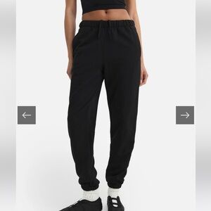 Mate the label fleece sweatpants